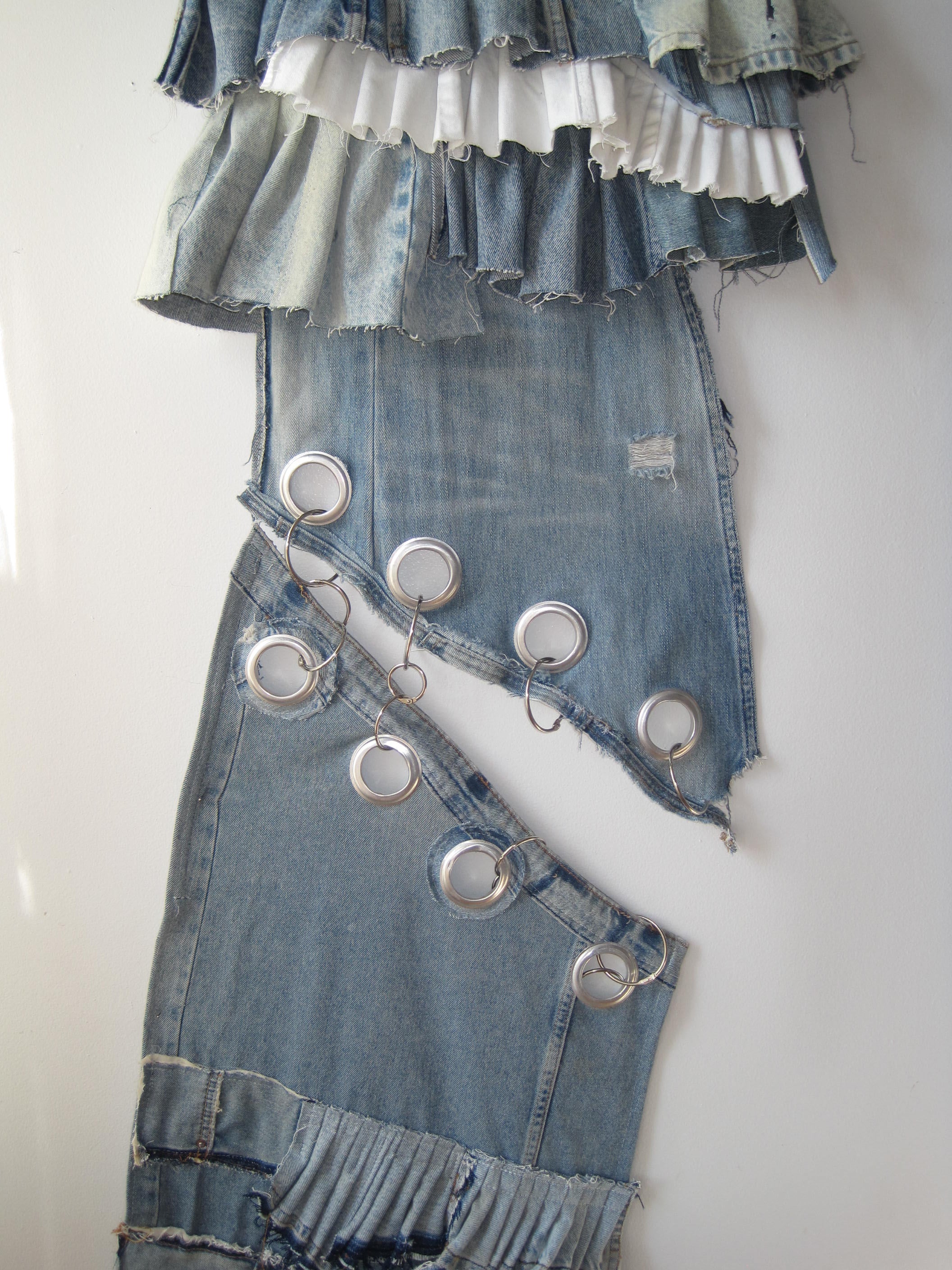 Denim Descent Skirt