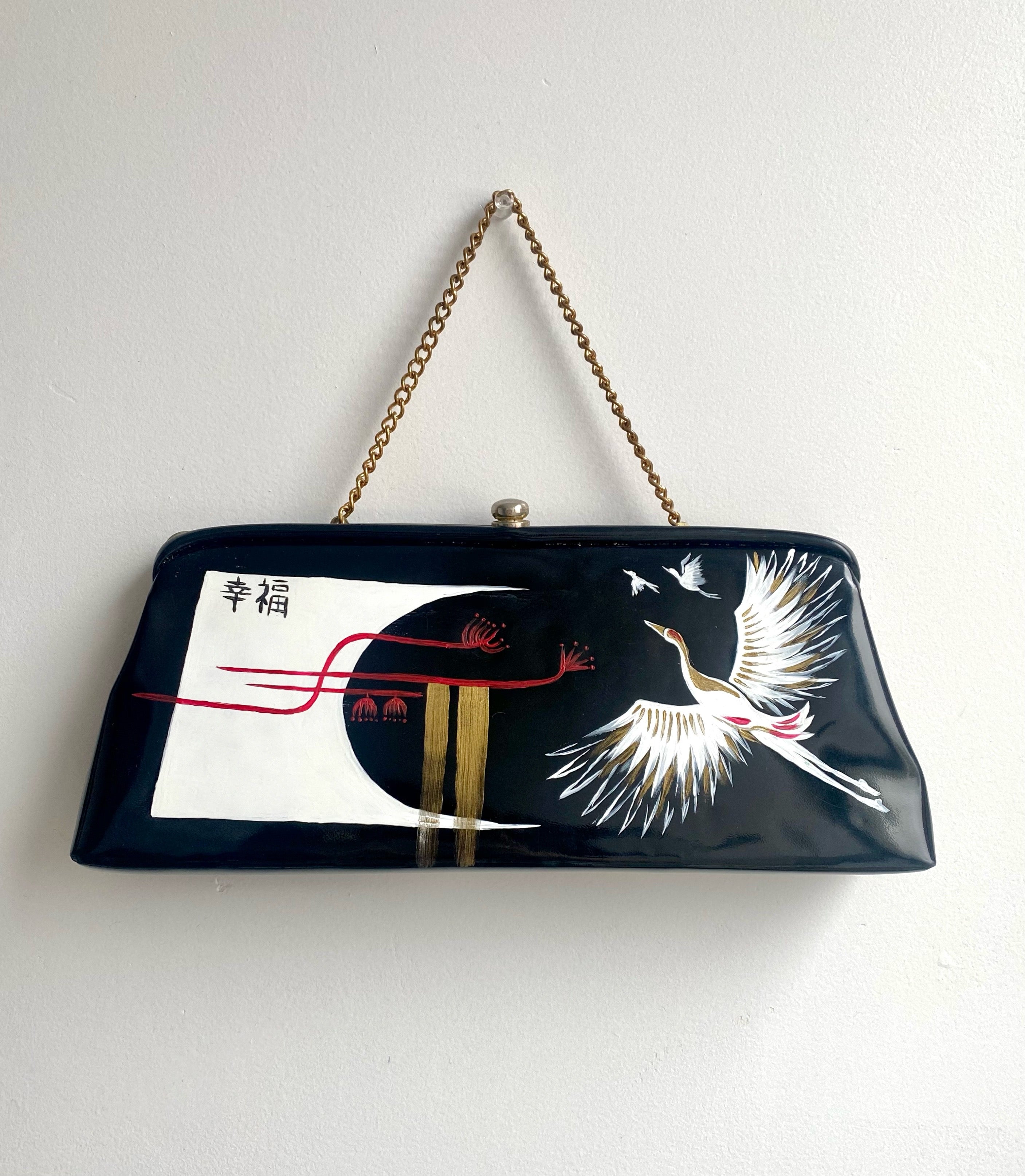 The Lucky Crane purse